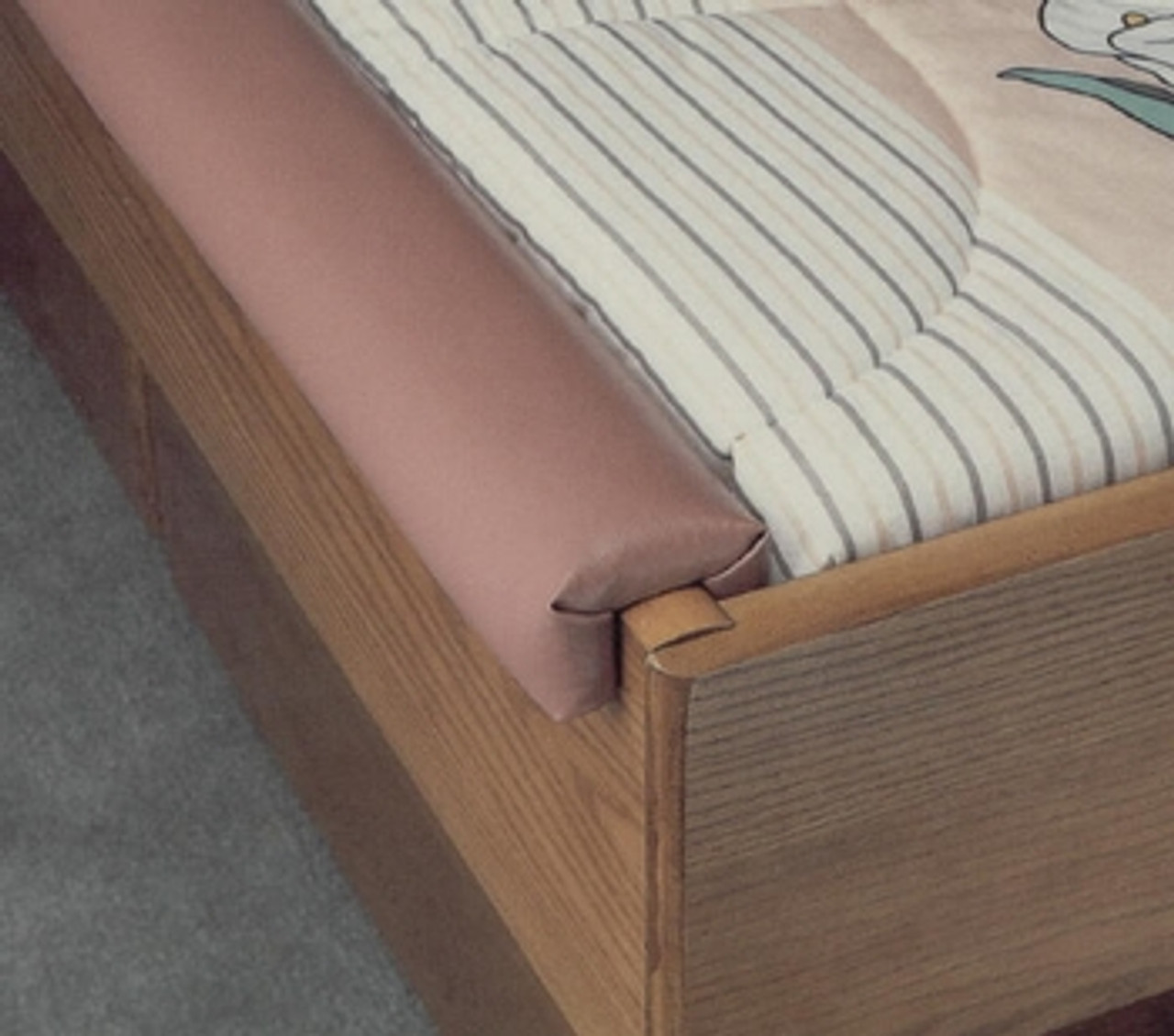 Hardside Padded Rails Padding Style for youth / day bed