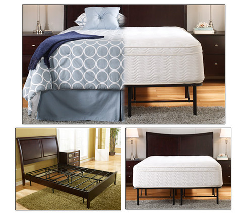 The attractive and heavy-duty frame will support even the heaviest of weterbeds while providing ample underbed storage space.