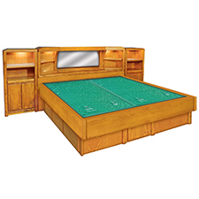 Waterbed Wood Frames. Hardside Waterbed Wooden Frames