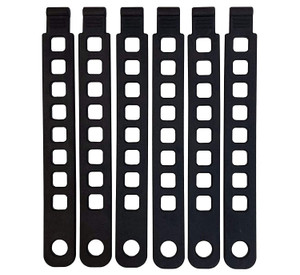 RUBBER STRAP - 6 PACK [Hollywood Racks]