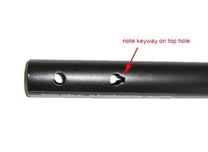 Round Aluminum Post for Trail Rider (X and Y Spec only) and Sport Rider 2 (X Spec only) [Hollywood Racks]