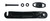 DESTINATION BRACE WITH KNOB & HARDWARE [Hollywood Racks]