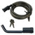 LOCKING 2" HITCH PIN WITH CABLE [Hollywood Racks]