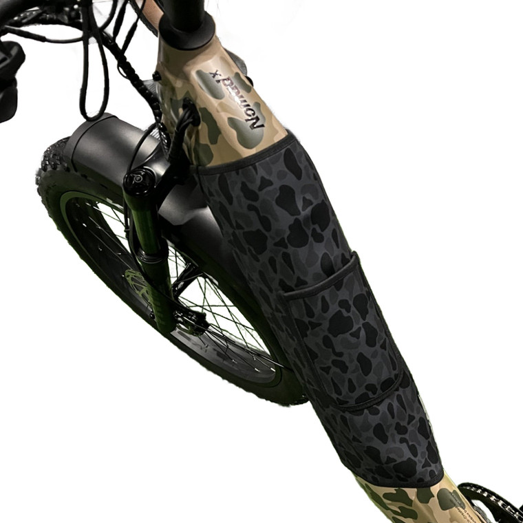 EBike Battery Cover Large Black Camo [BiKASE]