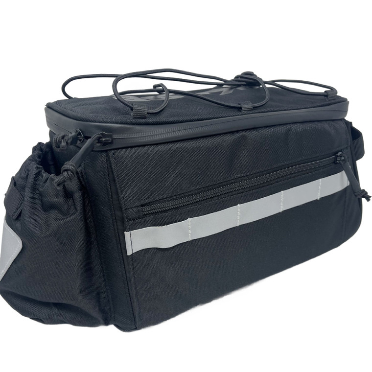 MIK Trunk Bag Big Momma Bicycle Rack Bag - Compatible with MIK  (works only with MIK Rack - not Included) [BiKASE]