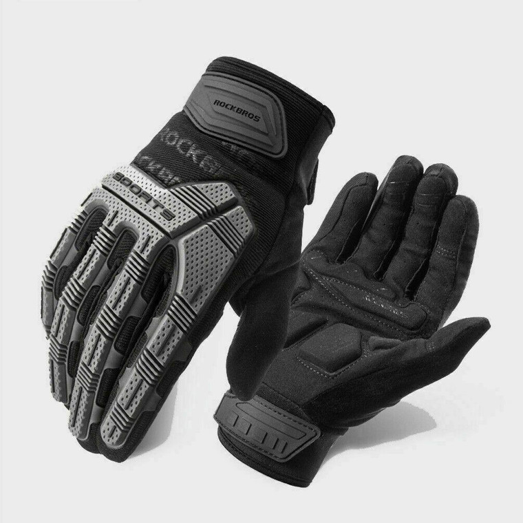 ROCKBROS Winter Riding Cold  Warm Bicycle Gloves Touchscreen [Velotric]