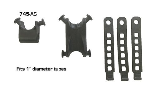 1" Anti Sway Bike Cradle Set [Hollywood Racks]