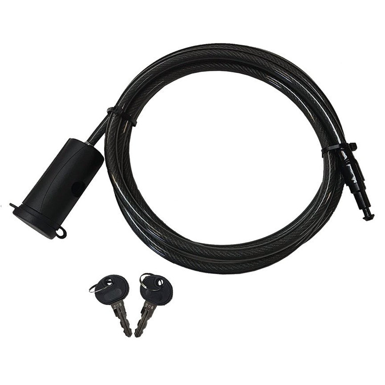 SECURITY CABLE & KEYS [Hollywood Racks]