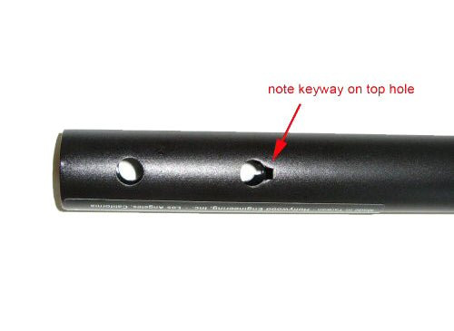 Round Aluminum Post for Trail Rider (X and Y Spec only) and Sport Rider 2 (X Spec only) [Hollywood Racks]