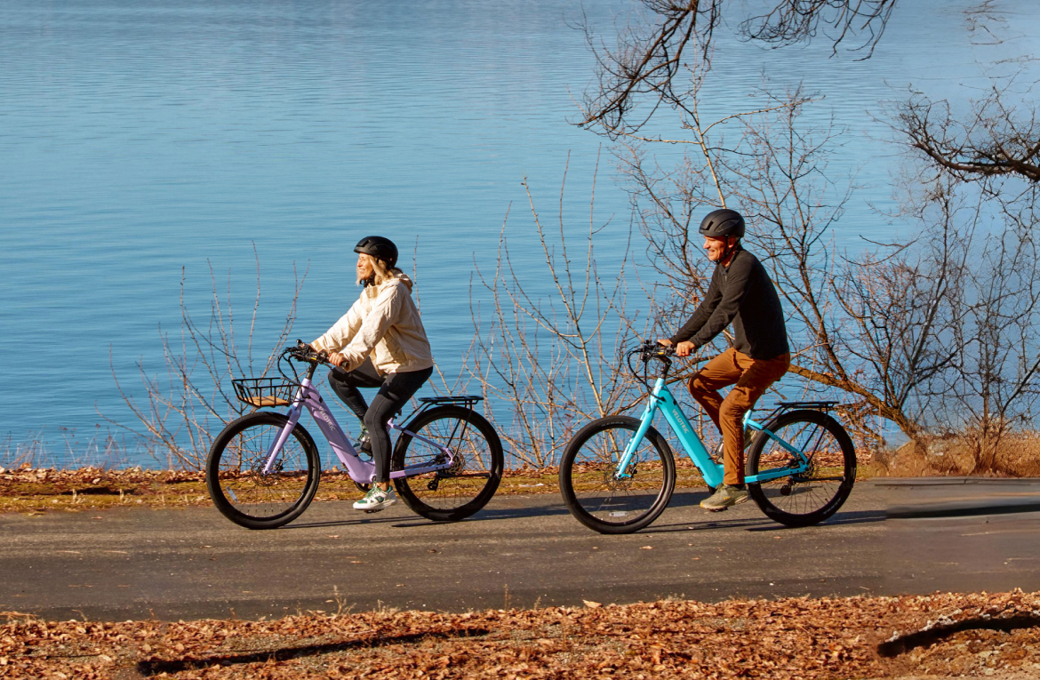 Velotric Breeze 1 Cruiser Ebike — out on a ride