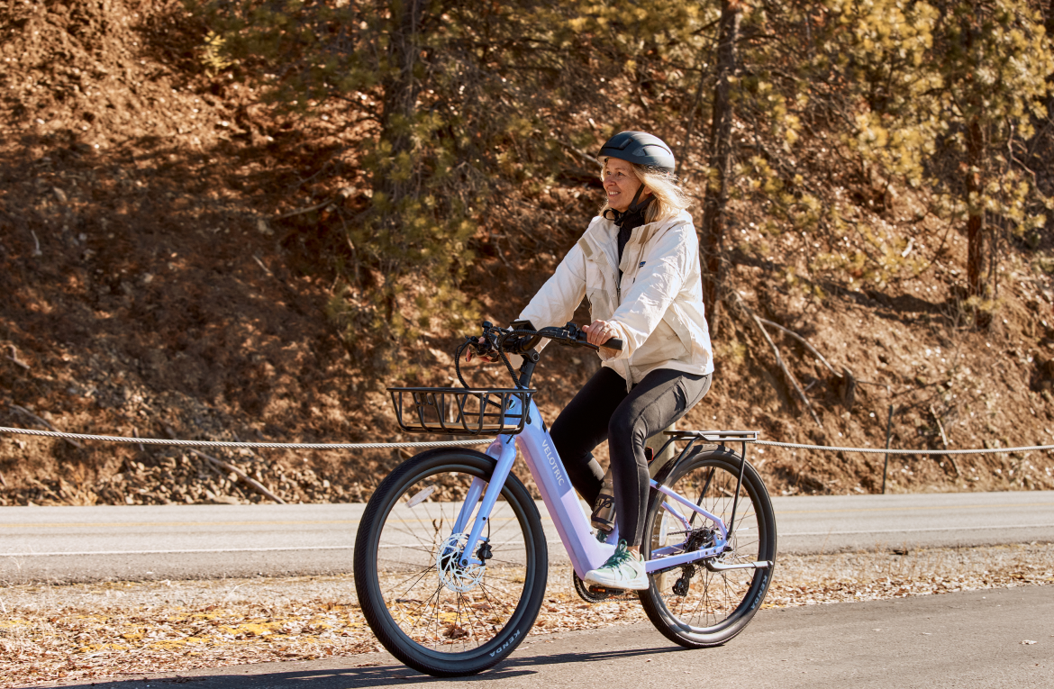 Velotric Breeze 1 Cruiser Ebike — out on a ride