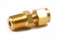 compression fitting - brass 1/8 NPT