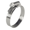 All 304 stainless steel worm drive hose clamp.