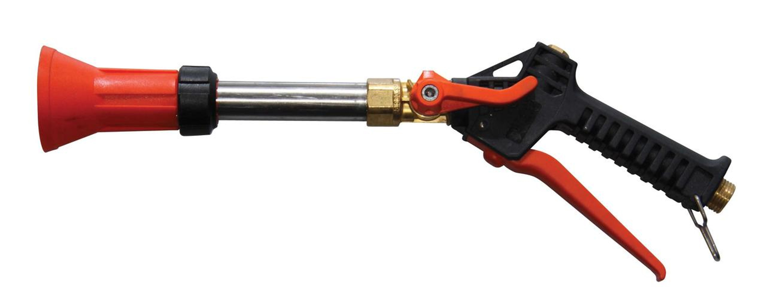 Turbo 400 spray plastic handle gun with 1/2" male BSP brass inlet and 1.5mm nozzle (no swivel)