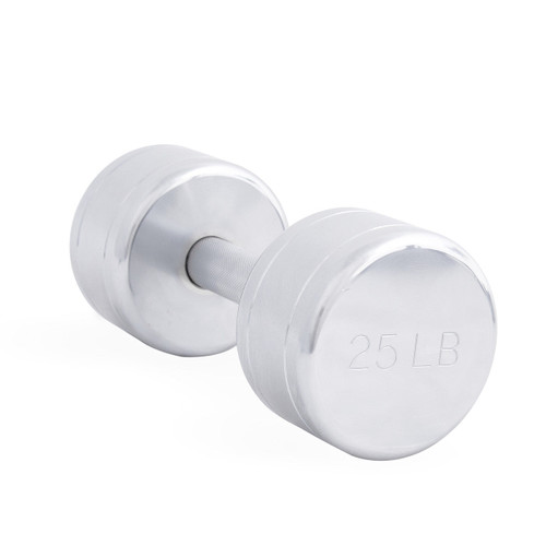 CAP Chromed Solid Dumbbell
