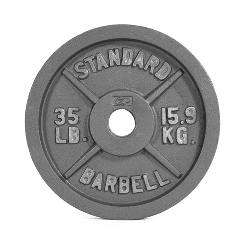 CAP Cast Iron Olympic Weight Plates