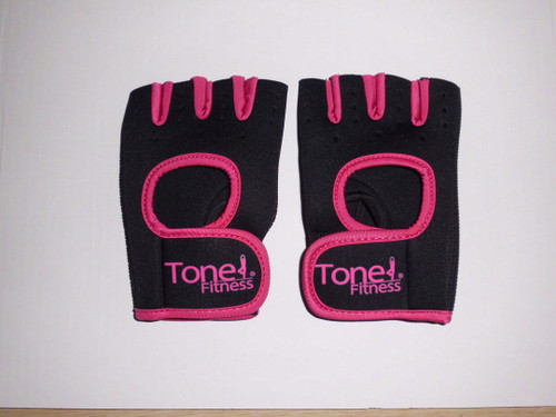 TONE Pink Weightlifting Gloves