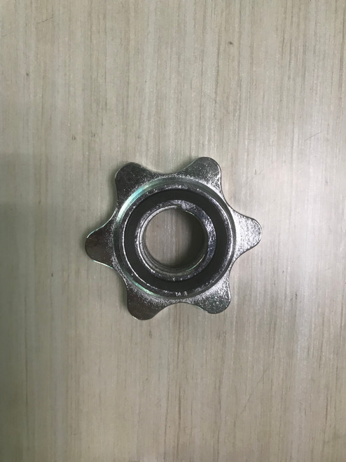 Regular Spin Lock Star collar-CHROME