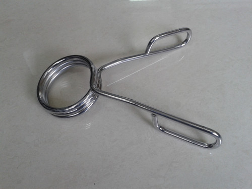 CAP 2" Chromed Spring Clip Collar without plastic grip (each)