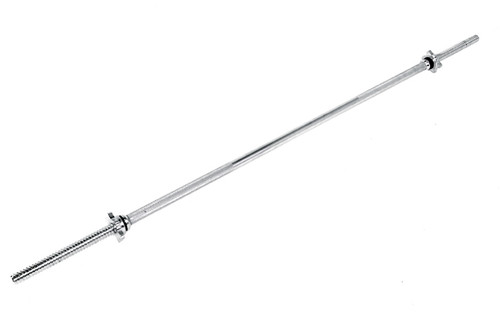 CAP 57" Regular Solid Threaded Bar with star collars; Chrome