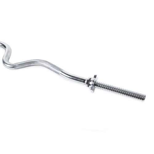 CAP Standard Threaded Solid Super Curl Bar, 48 in