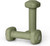 Tone Fitness Neoprene Dumbbell Weight Pairs with Anti-Roll Square Head | Multiple Options - Green