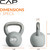 CAP Barbell Cast Iron Kettlebell - Neoprene, Singles, Multiple Weight Choices