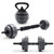 SIOC 45 lbs TPR Multi use Weight Set-GRAY