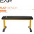CAP Barbell Flat Weight Bench Color Series