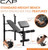 CAP Standard Weight Bench with Preacher Pad | Adjustable Bench Press Station with 4 Backrest Positions, Leg Developer, Steel Frame, 500 LB Capacity | Home Gym Strength Training Bench