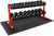 2-Tier Heavy-Duty Dumbbell Rack Stand, Multiple Colors