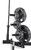 CAP Barbell Olympic Plate Tree Storage Rack, Multiple Colors