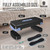 Adjustable 2 Level Aerobic Stepper Set with Ankle Weights & Measuring Tape, Exercise Step for Home Fitness, 4 Colors Available