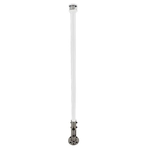 Seaview 36" Manually Folding Light Post w\/316 Stainless Steel Base  LTBLED12C5 Navigation Light - White [SVMHB136LEDSSW]