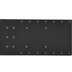 Sea Brackets 20" Straight Trolling Motor Plate f\/Minn Kota Quest - Black [SEA2310-BLK]