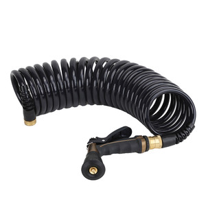 HoseCoil Commercial Pilot PRO 25' Hose Kit w\/Boat Bumper Metal Body Nozzle [CPP2501K]