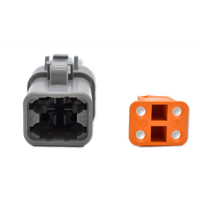 Bluewater 4 Position DTM Female Connector [DTM06-4S]