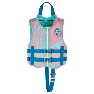 Full Throttle Child Rapid Dry Life Jacket - Pink [142100-105-001-26]