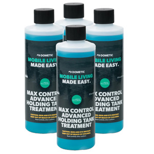 Dometic Max Control Holding Tank Deodorant - Four (4) Pack of 8oz Bottles  [379700029]