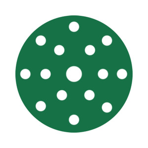 RUPES PROCUT Film Abrasive Discs 150mm (6") - 15 Holes - P1500 Grit *Box of 50pcs [9.45FD1500]