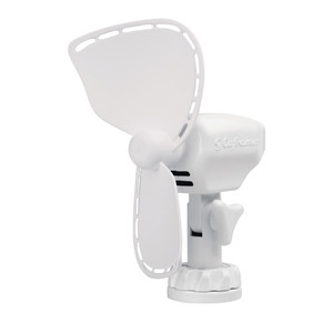 SEEKR by Caframo Ultimate 747 12V 2-Speed 7" Fan w\/Lighter Plug - White [747DCWBX]