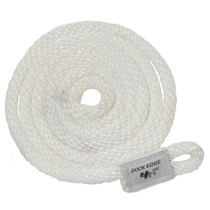 Dock Edge Fender Line - 3\/8" x 5' - White - 2-Pack [DE91561F]