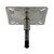 Springfield KingPin 7" x 7" Seat Mount w\/Spring - Polished [1614201-PP]