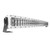 Black Oak Pro Series 3.0 Curved Double Row 40" LED Light Bar - Combo Optics - White Housing [40CCM-D5OS]