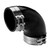 Trident Marine 6" ID 90-Degree EPDM Black Rubber Molded Wet Exhaust Elbow w\/4 T-Bolt Clamps [TRL-690-S\/S]