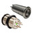 Bluewater 22mm Inrush Push Button Switch Momentary Off(On)(On) - Blue\/Red\/Green LED - Switch Body Only [9059-2123]