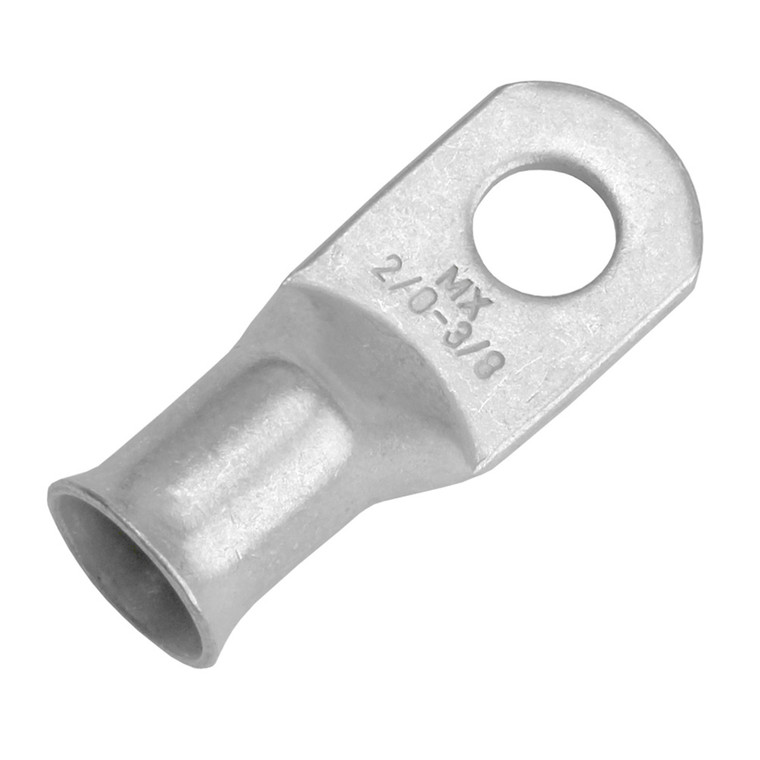 Pacer Tinned Lug 2\/0 AWG - 3\/8" Stud Size - 10 Pack [TAE2\/0-38R-10]