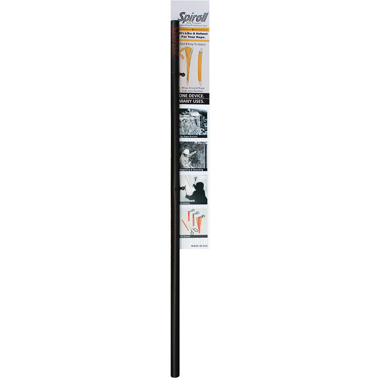 Spiroll Rope Protector Black f\/Lines 1\/2"  Greater [SPL-24-B-RP]
