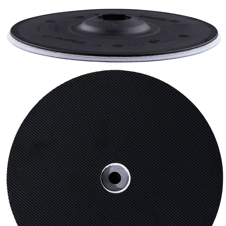 RUPES PrecisionPro Backing Plate 150mm\/6" Velcro M8 Bolt  Shroud Lubricant [981.720\/C]