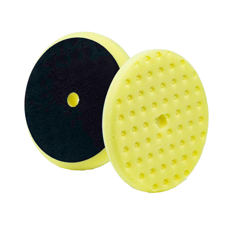 Lake Country Yellow Foam Cutting Pad w\/CCS Technology 8" x 1 1\/4" [PR-54800-CCS-LC]